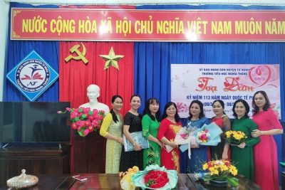 Ngày 8/3/2023 Trường Tiểu Học Nghĩa Thắng