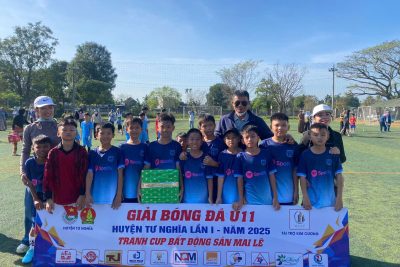 Giải bóng đá U11 huyện Tư Nghĩa Lần thứ I năm 2025???